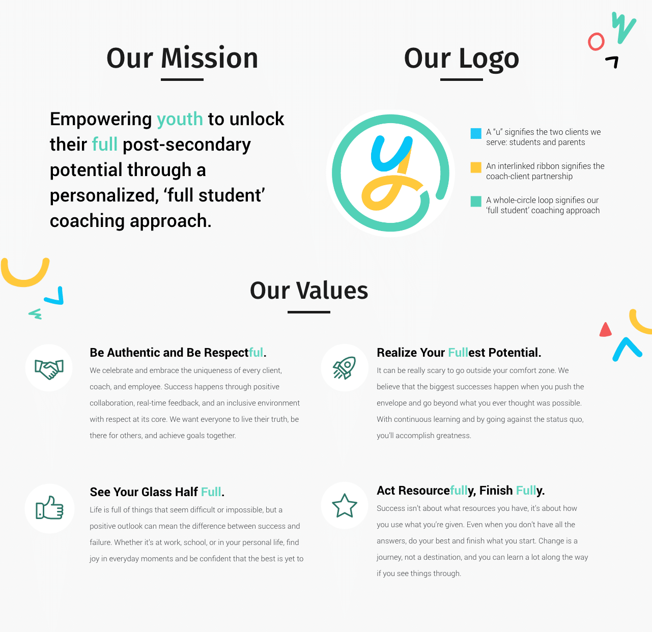 Mission Logo Values