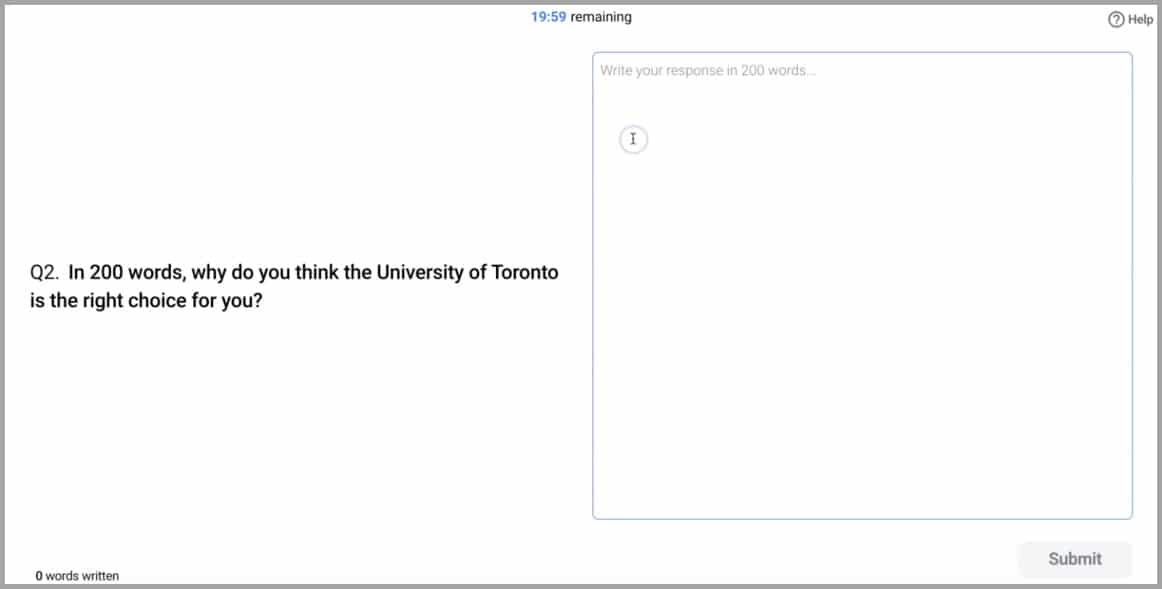 rotman commerce supplemental application example