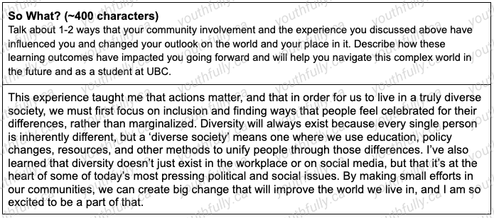 ubc sauder personal profile essay example 2023